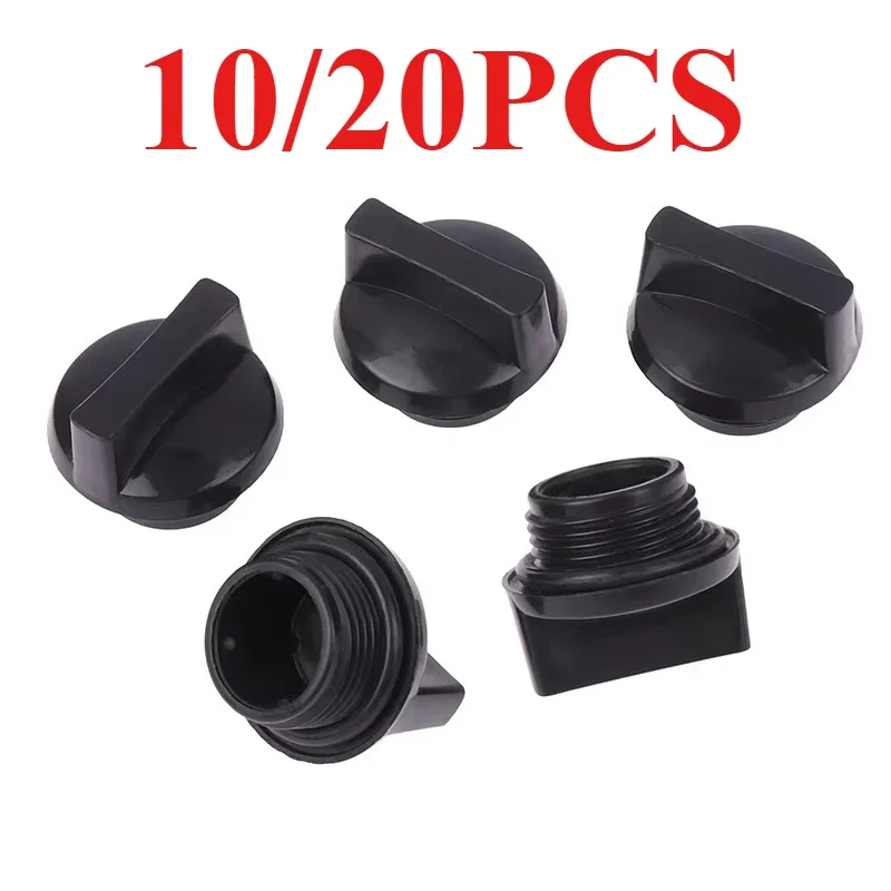 10/20pcs 25 มม.เครื่องยนต์เบนซินปั๊มปลั๊กซีลน้ําพลาสติกอุดตันปั๊มดูดด้วยตนเองอุดตัน anti Icing น้ํามันปั๊ม