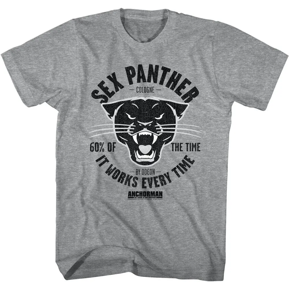 Anchorman Sex Panther Cologne Men'S T Shirt 60 Of The Time It Works Every