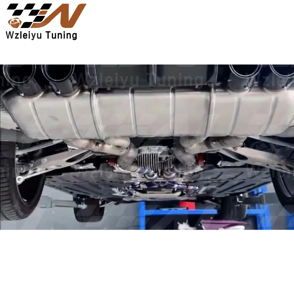 Superior Quality Titanium Single Midpipe Exhaust Pipe for BMW G80 G82 M3 M4 Factory Wholesale