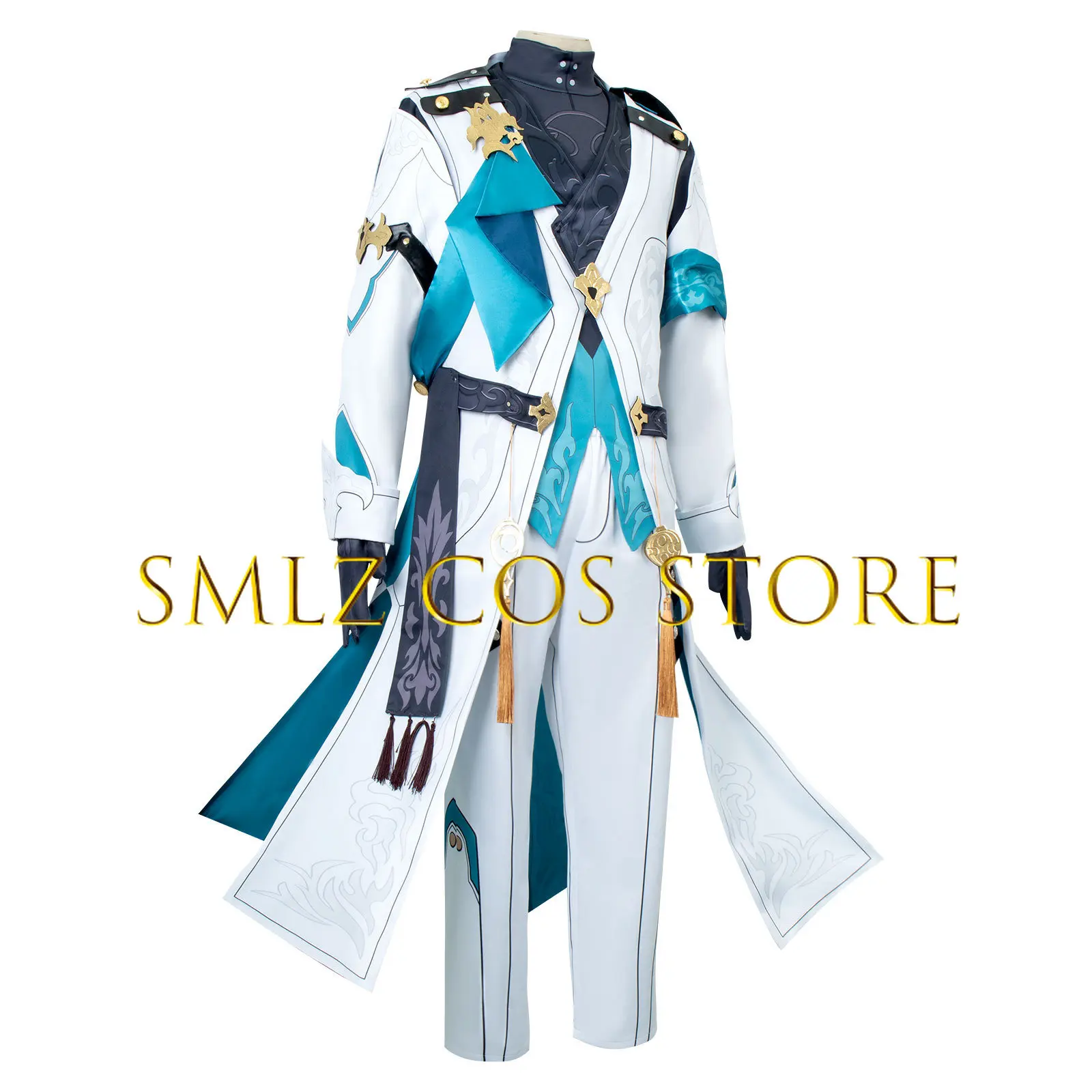 Luocha Cosplay Game Honkai Star Rail Cosplay Costume Men Luo Cha Cosplay Uniform Halloween Carnival Party Suit