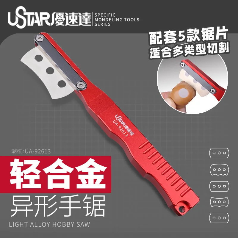 Special shaped Hand Saw Modelling Knife Hobby DIY Hacksaw Tool Kit With 5 Pieces Craft Blades For Hand Cutting