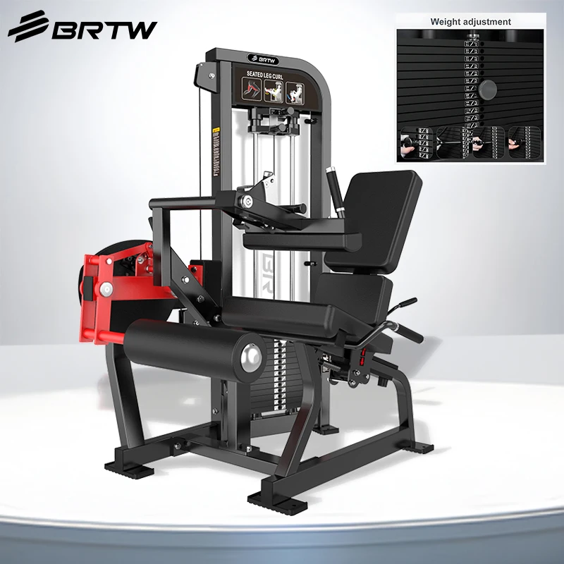 Leg Curl Seated Leg Training Exercise Function Adjustable Steel Commercial Gym Fitness Equipment for Sale