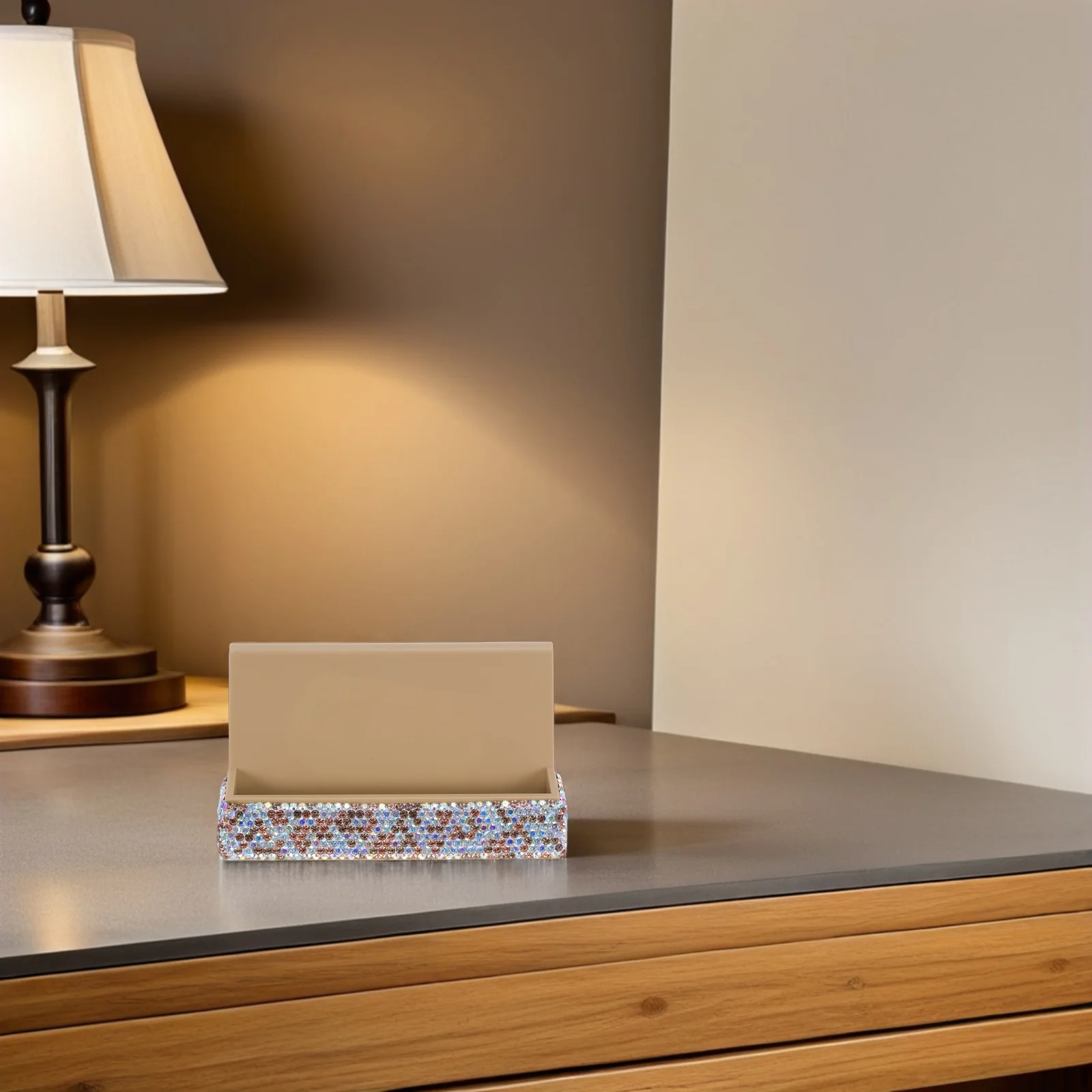 Хрустальный бизнес-держатель со стразами, настольный органайзер с именем для офисного стола, визитная карточка, стенд, коробка для хранения, вертикальный