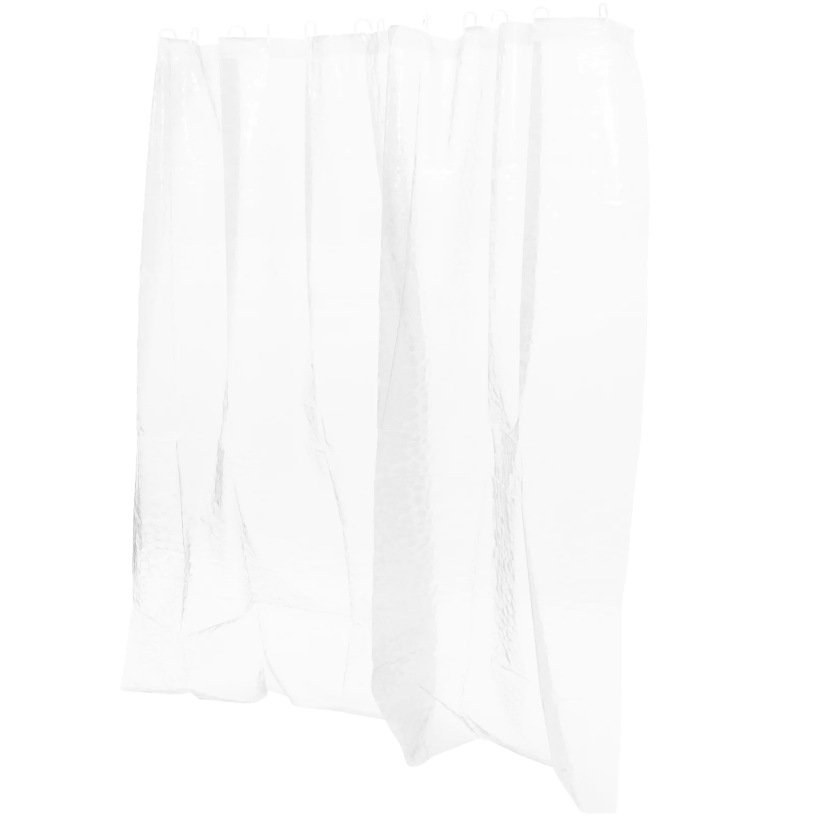 

Fall Shower Curtain Long Curtains Bathroom Partition Liner Plastic White for Showers