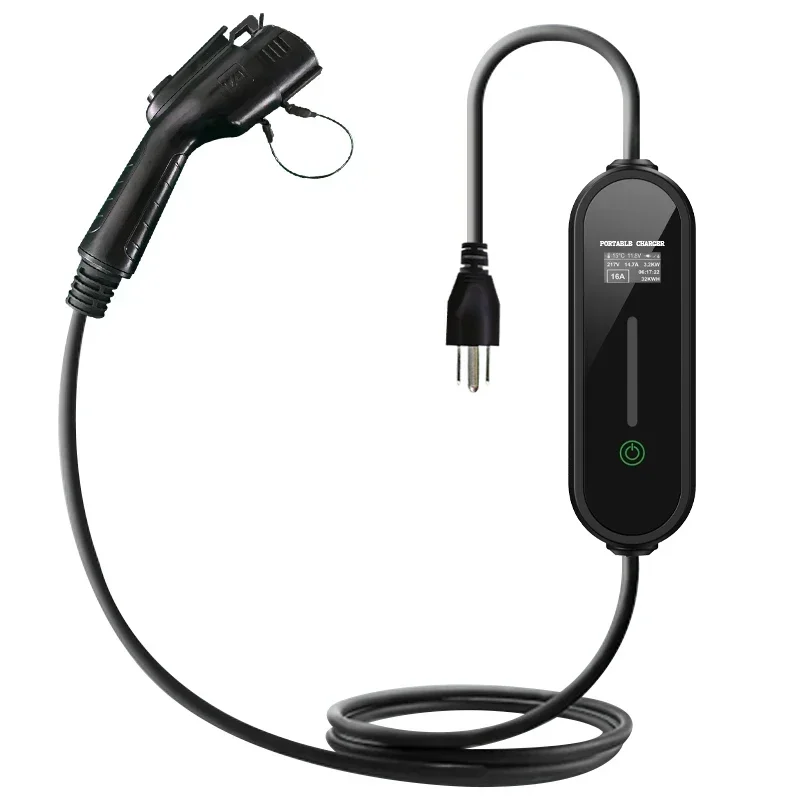 2025 Hot Sell 7KW Electric Home Car Charger Type 2 Smart Portable Charger EV 32A Wifi APP Electric Vehicle Charging Station