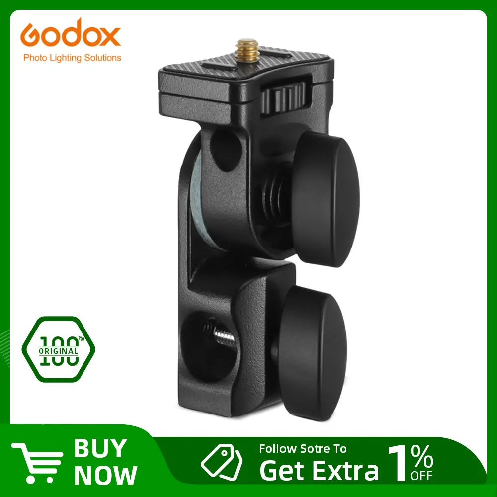 Adattatore Godox Swivel AD200 Per Batteria – Connettore Compatibile Con Panasonic DMW-BLG10 - 3