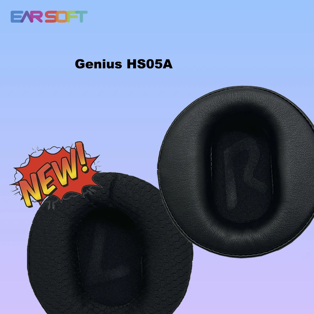 

Earsoft Replacement Ear Pads Cushions for Genius HS05A Headphones Earphones Earmuff Case Sleeve Accessories