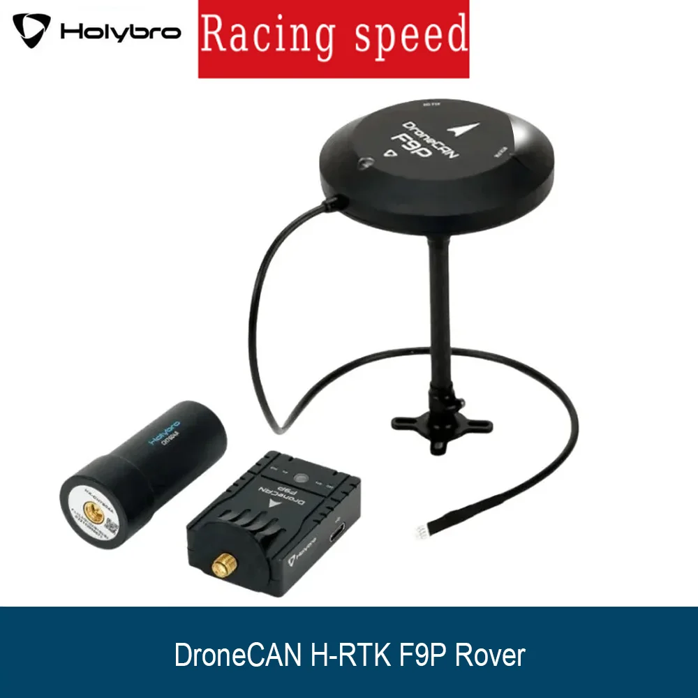 

Holybro DroneCAN H-RTK F9P GNSS Module with Helical Antenna, Centimeter Precision for Pixhawk Flight Controller System 2025