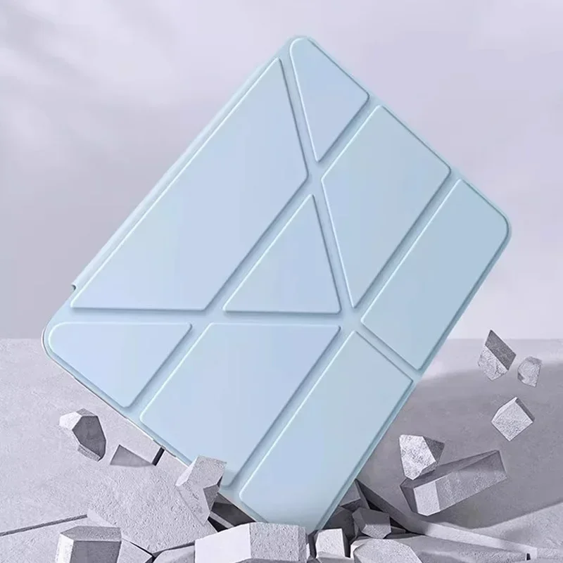 حافظة لهاتف Honor Pad 10 حافظة ذكية قابلة للطي من الأكريليك غطاء خلفي صلب لهاتف Coque Honor Pad 10 12.1 بوصة 2025 مع حامل قلم رصاص