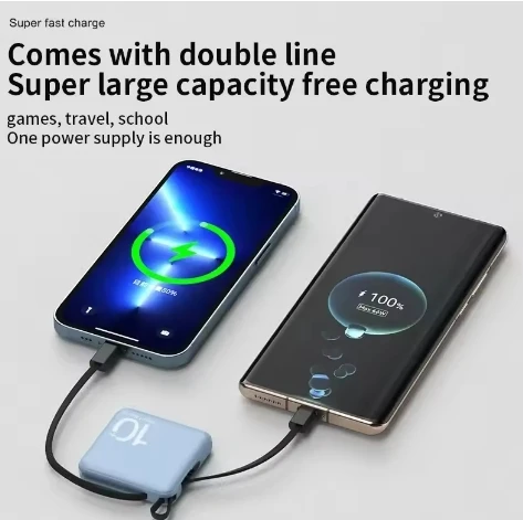 5000/10000mah Power Bank Mini Super Schnell ladegerät tragbare externe Batterie pack Power bank Ersatz batterien für iPhone Android