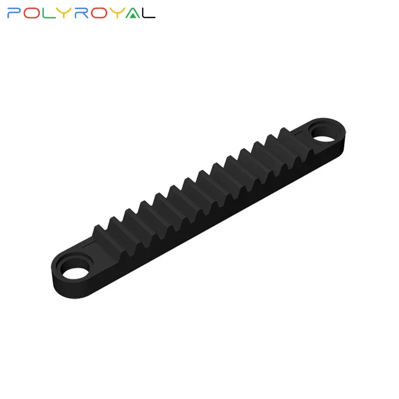 Blocchi di costruzione Technicalalal FAI DA TE 1x8 Barra dentata con fori per bulloni10 PZ al Parti moc Compatibile Assembla Particelle Giocattoli 6630