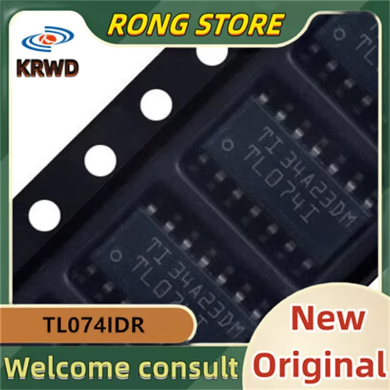 30 個 TL074I 新オリジナル TL074IDR TL074IDT SOIC-14