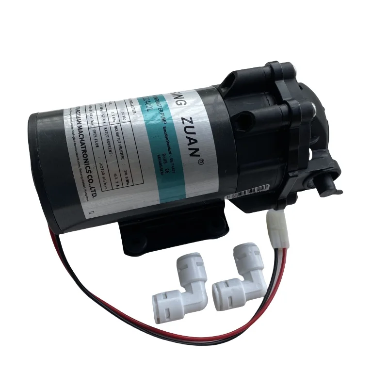 

400/600 Gpd DC24v Reverse Osmosis Pump Water Diaphragm Booster Pump Membrane for Water Purifier Reverse Osmosis System Ro Parts