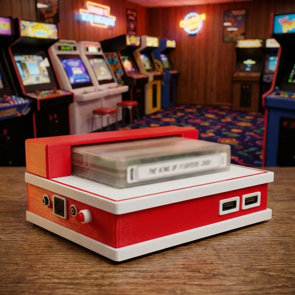 

3D Printing Case for MV1B Red and White Color Version with Power Adapter