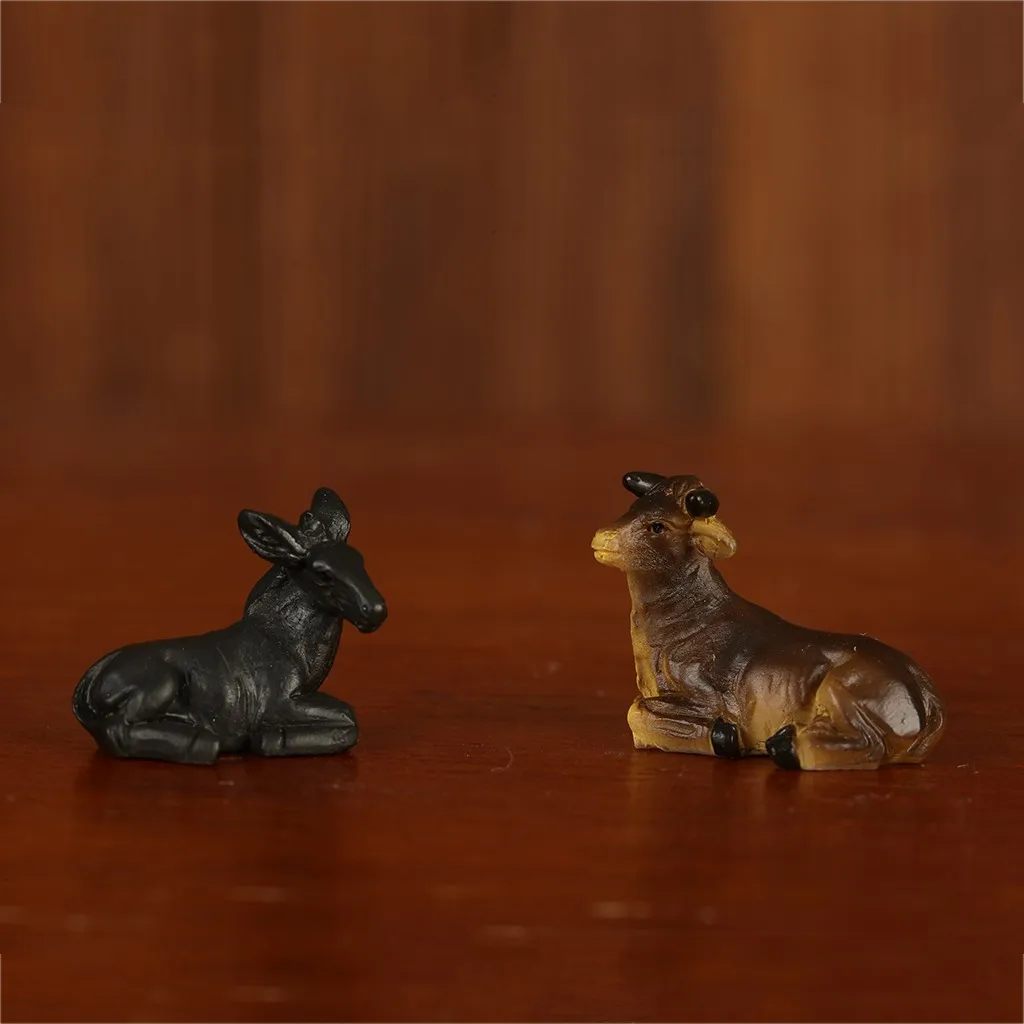 11 قطعة/المجموعة المسيح ولادة يسوع زخرفة المهد المشهد مدير ديكور الكاثوليكية تمثال عيد ميلاد سعيد مدير المشهد عيد الميلاد نموذج