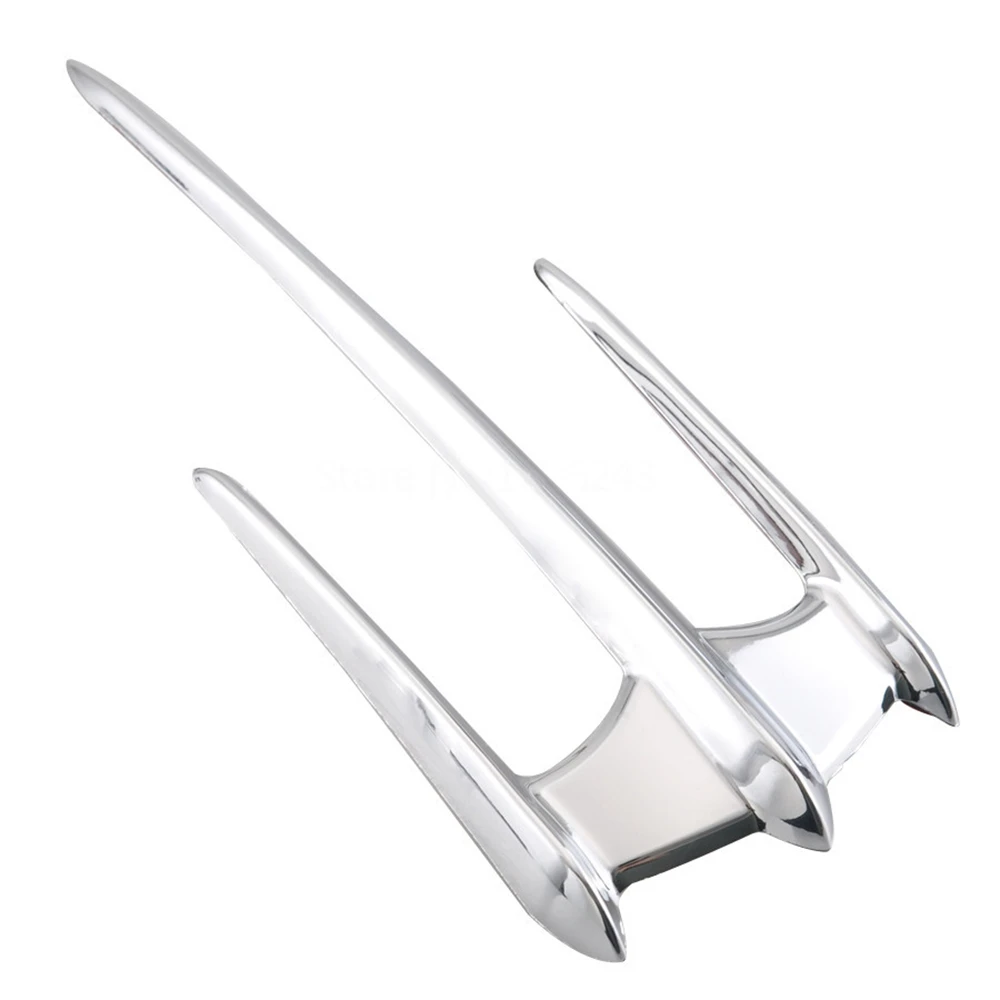 For Honda Goldwing GL1800 F6B VTX1300 VTX1800 Front Fender Chrome Accent Decoration Trim ABS Plastic Motorcycle Accessories view 5