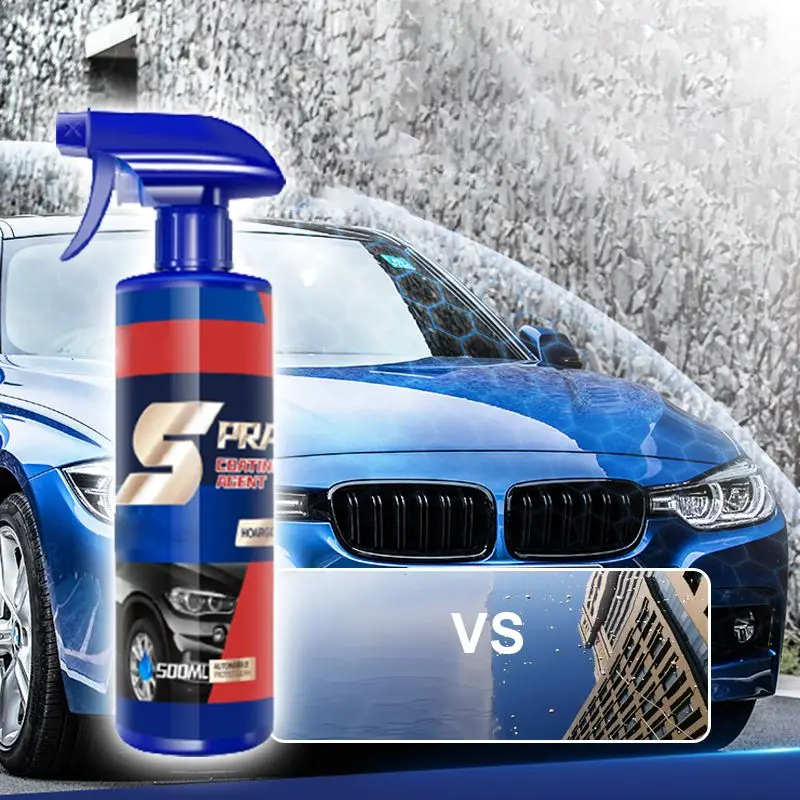 

3 in 1 Car Ceramic Coating Nano Super Hydrophobic Protection Polishing Spraying Quick Coat Glass ,Wheel & Paint Care