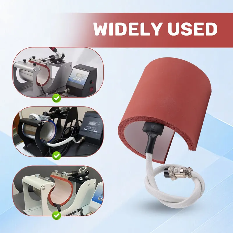 Sublimation Machine 220V Silicone Mug Heating Pad Mat Mug Heat Parts for Mugs Printing 11OZ Cups-A69M image 2