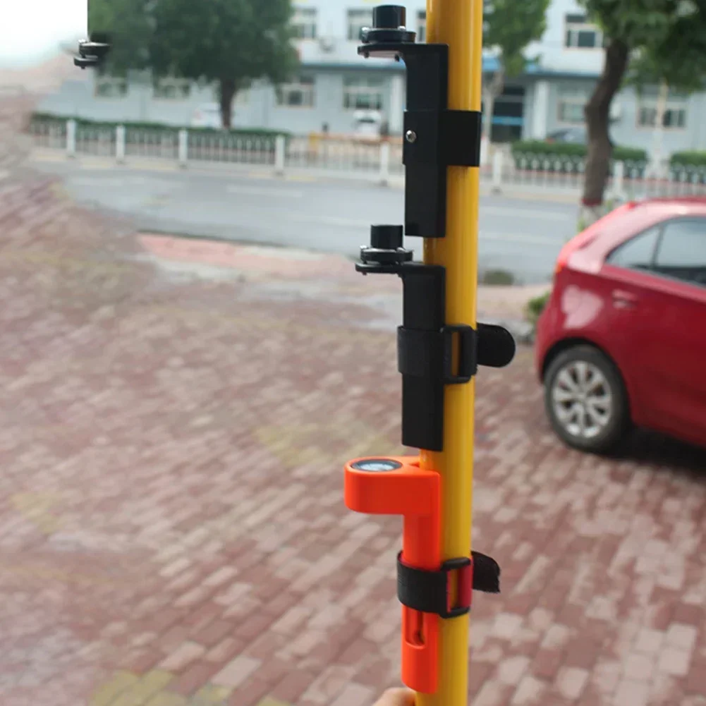 Imagem -06 - Nível Vertical Portátil Ângulo Reto Centralização Pólo Nivelador Bolha Auto-adesivo para Construção Pesquisa Ferramenta de Construção pc