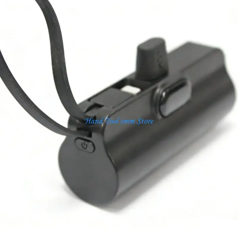 H37F 21700 Battery Medication Case with Type C Cable Digital Display Portable Digital Display Battery Pack for DIY Device Build