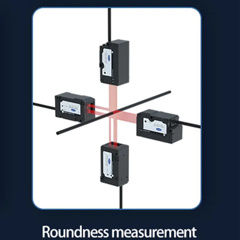 High Precision Optical Sensor LED Screen Metal Beam Width Pitch Diameter Laser Precision Measurement Sensor