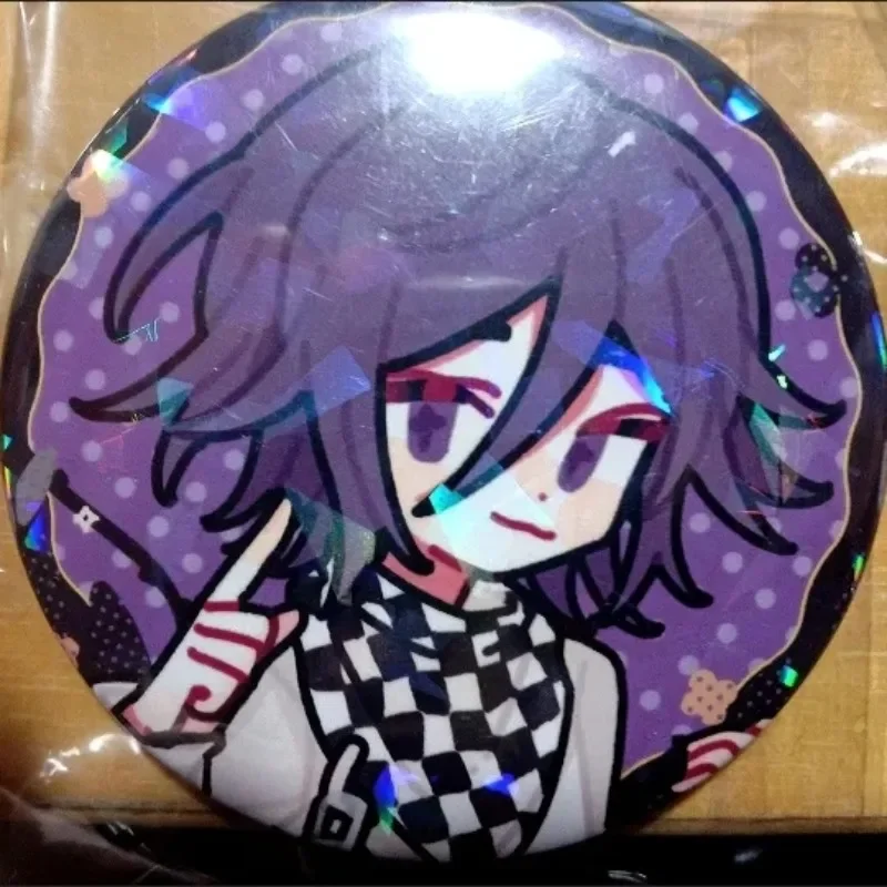 Anime KeyChain Danganronpa Trigger Happy Havoc Key Chain for Woman Junko Enoshima Key Ring Kokichi Oma Pendant Acrylic Girl Gift