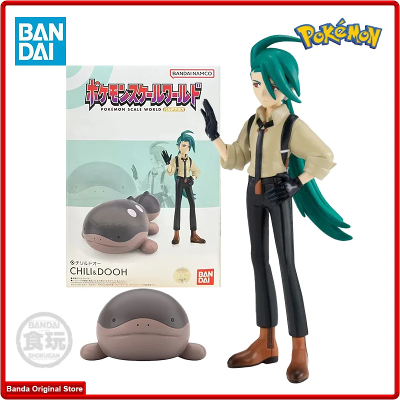 100-en-stock-original-bandai-pokemon-echelle-monde-chili-dooh-paldea-region-rika-clodsire-anime-collection-figurines-modele-jouets