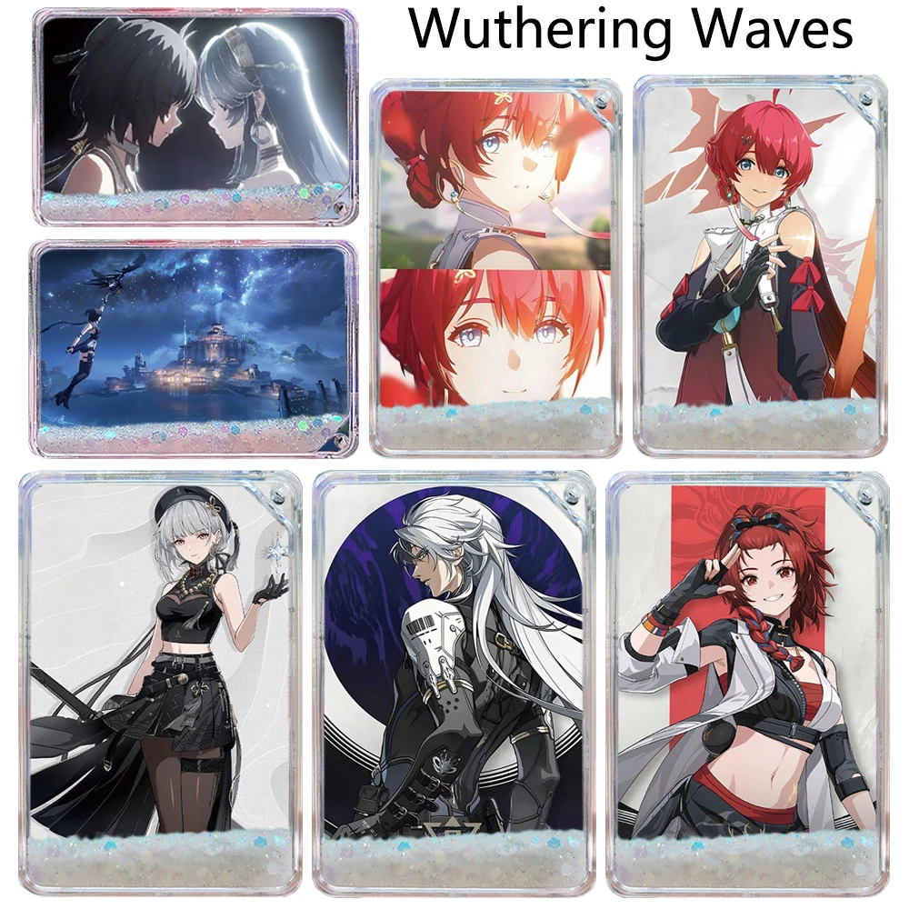 

Wuthering Waves Chixia Yangyang Rover Jiyan DIY аниме игра карточные кирпичи акриловая коллекция украшений подарки на день рождения и праздник для мальчиков