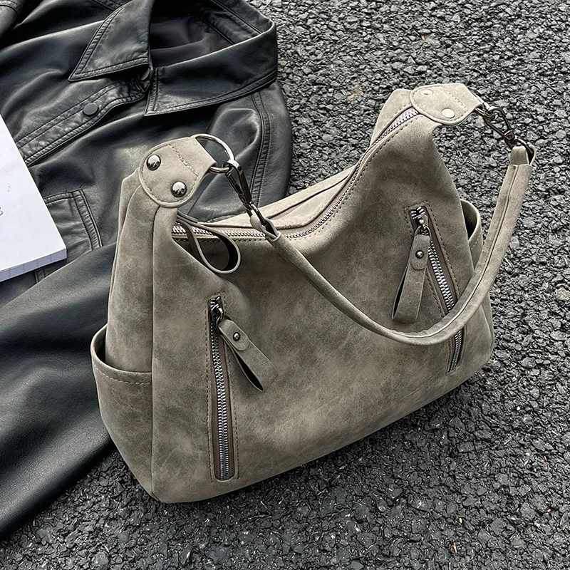 Matte Leather Women Shoulder Bag Large Capacity Winter Travel Female Handbags Crossbody Bags Brand Design Shopper Totes bolsas