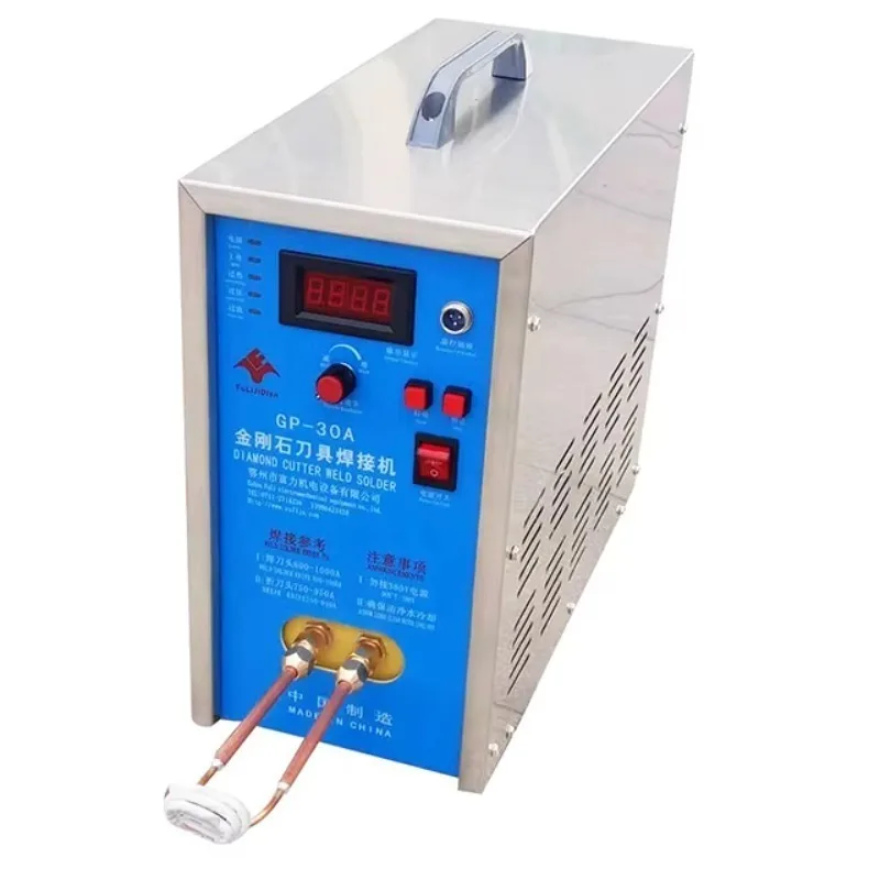 

New Portable Core Bits Welding Induction Heating Brazing Machine