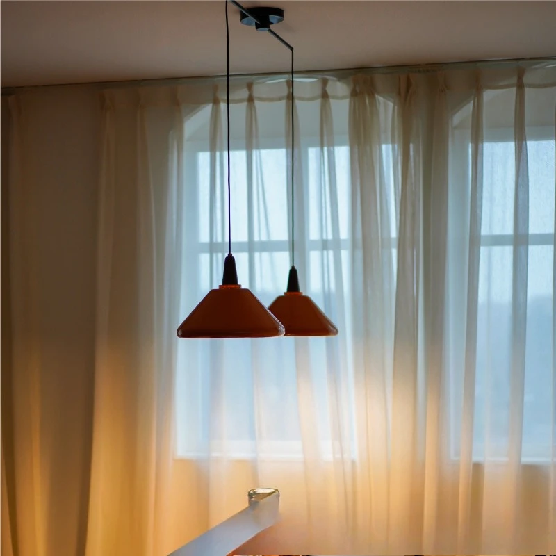 

Gemini chandelier antique Bauhaus restaurant chandelier Japanese wabi-**** creative island