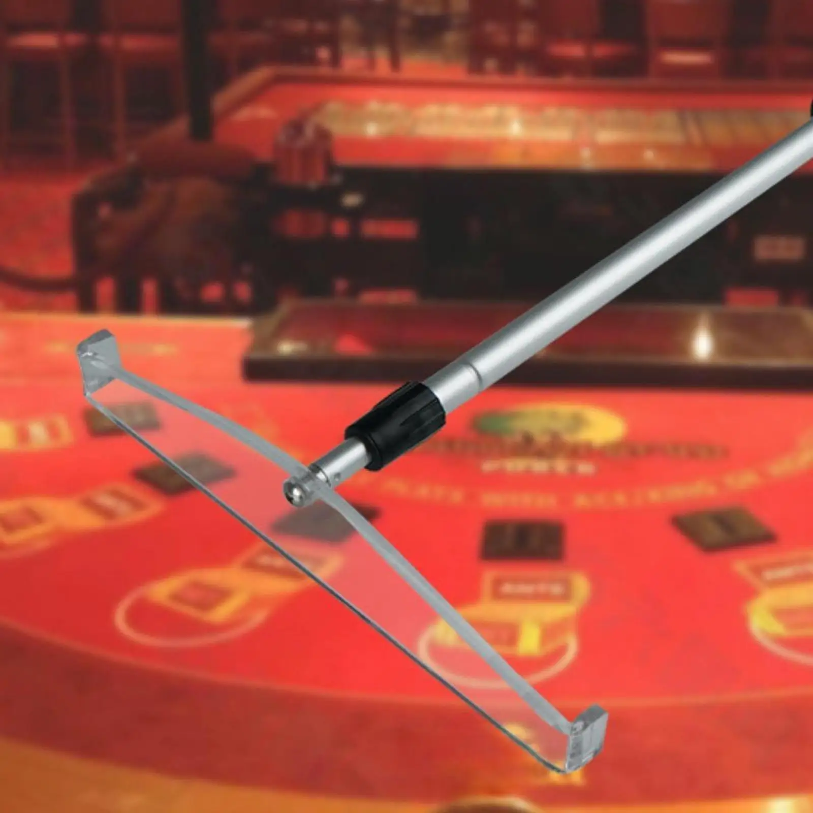 

Chip Rake Game Chip Collection Tool Table Accessories Premium Practical Chip Receiving Rod Casino Chip Collector Chip Pole