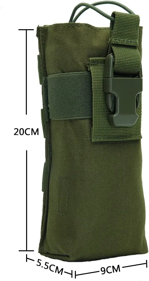 Tactical Walkie Talkie Holder Radio Case Molle Radio Bag Nylon for GPS Phone AR-152 UV-5R 3800mAh Two Way Radio