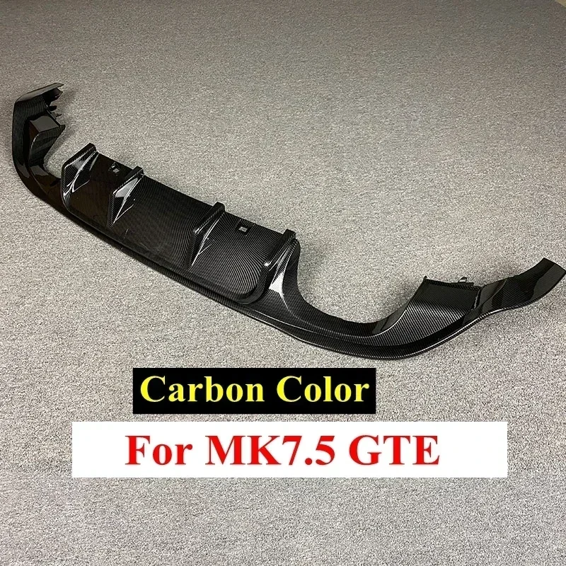 Voor Volkswagen Golf 7.5 Gti Mk7.5 Gti Tcr Auto Achterbumper Diffuser Achterzijde Splitter Spoiler Lip Voor Mk7.5 Golf 7.5 Standaard
