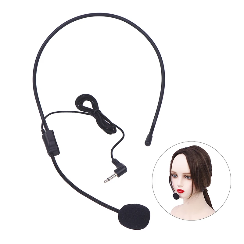 DIY Accessories Headset Wired Microphone Ear Mounted Teachers' Teaching And Guide's Bee Loudspeaker