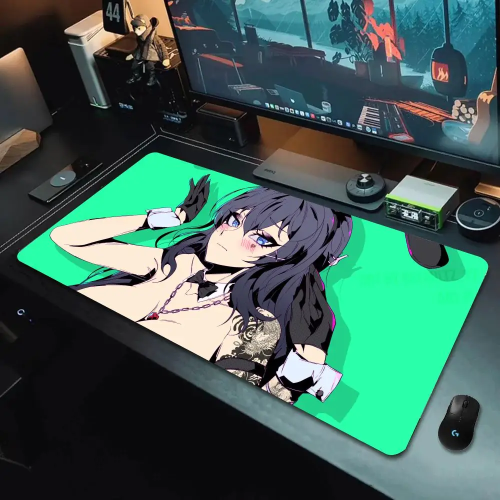 Large Anime Mouse Pad Game Hentai 02 Mouse Mat Genshin Honkai Star Poor Railway Popular Character 900x400 Mousepad Desk Pad