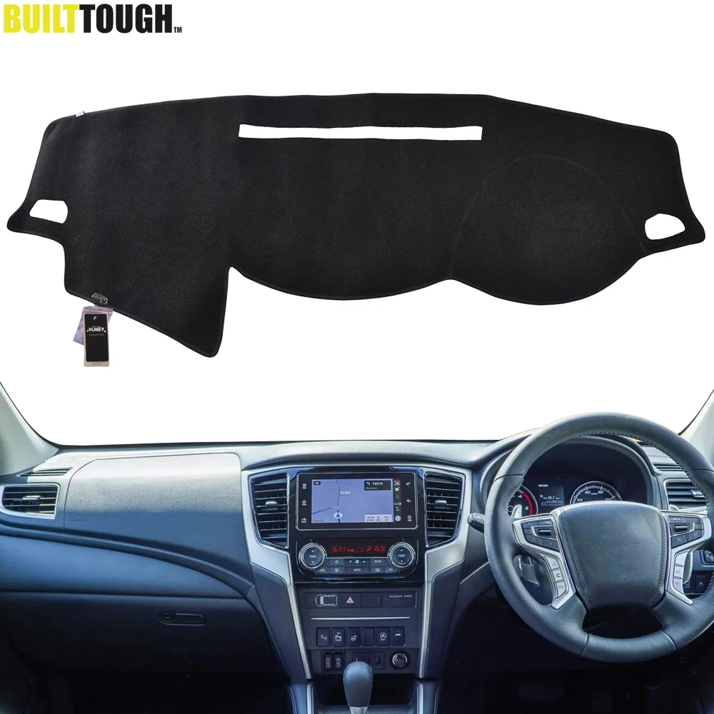 Xukey For Mitsubishi Triton L200 MQ MR 2016 - 2020 GLX+ GLS GLR Dashmat Dashboard Cover Dash Cover Mat Pad Sun Shade Carpet 2017