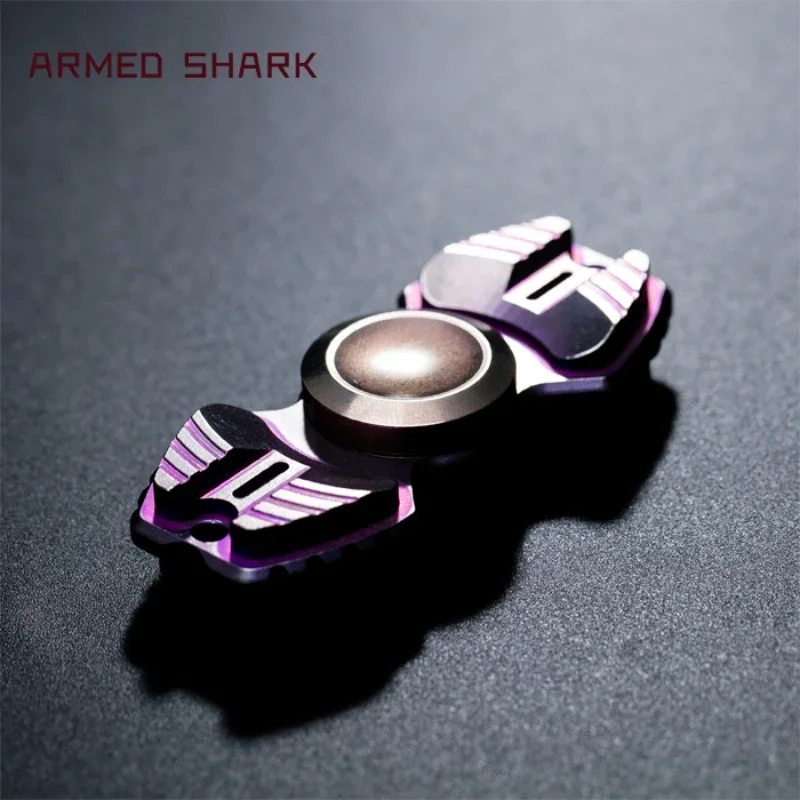 Armor Samurai Fidget Spinner EDC Titanium Alloy DIY Metal Adult Decompression Toy Leisure Entertainment Trendy Play Gift