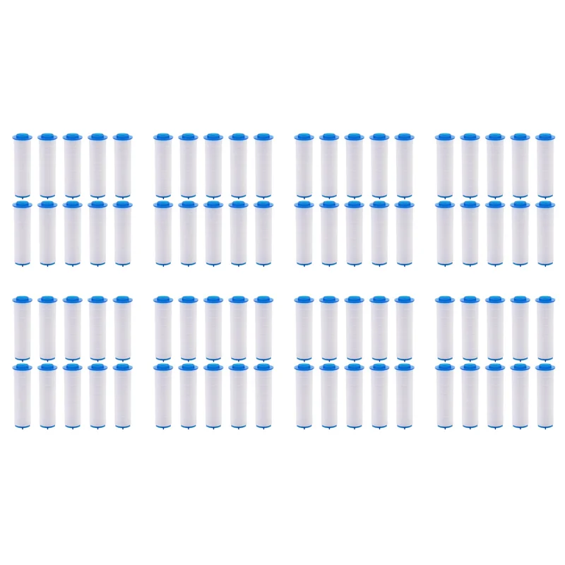 

Сменный душевой фильтр для жесткой воды, 80 шт., высокопроизводительный фильтр для душа для удаления хлора и фтора