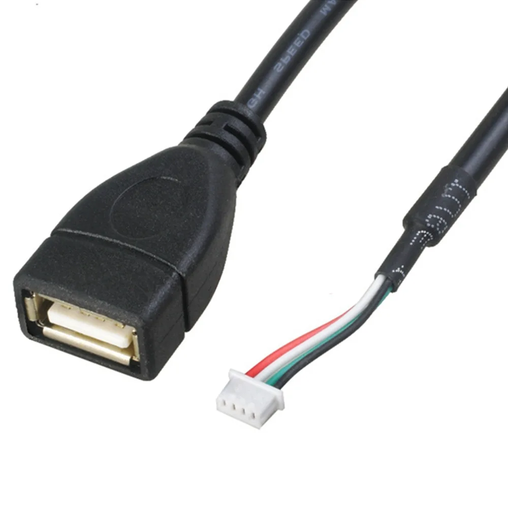 USB to 4P MX1.25 cable, 4P MX1.25 Female to USB 2.0 Female/ Male Cable USB to Dupont 4 pin Data Cable 50cm