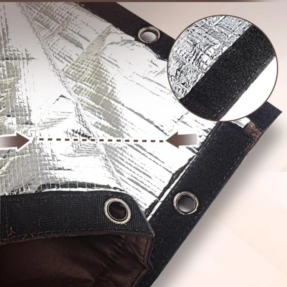 

Backflow Preventer Pipe and For Valve Cover with Heavy Duty Insulation and Secure Bottom Closure for Winter Weather Protection