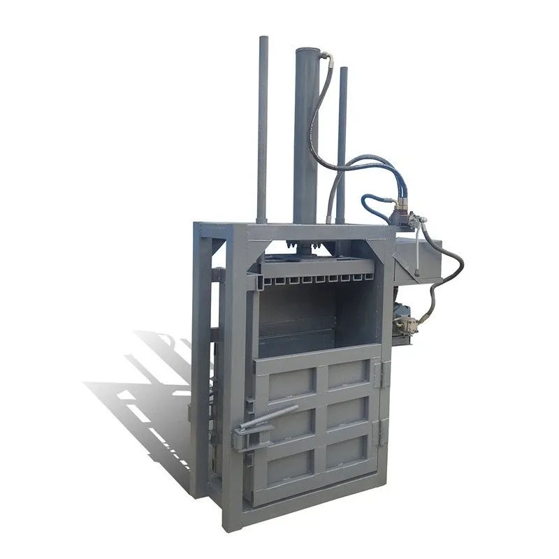 

Waste carton plastic bottle compression briquetting machine