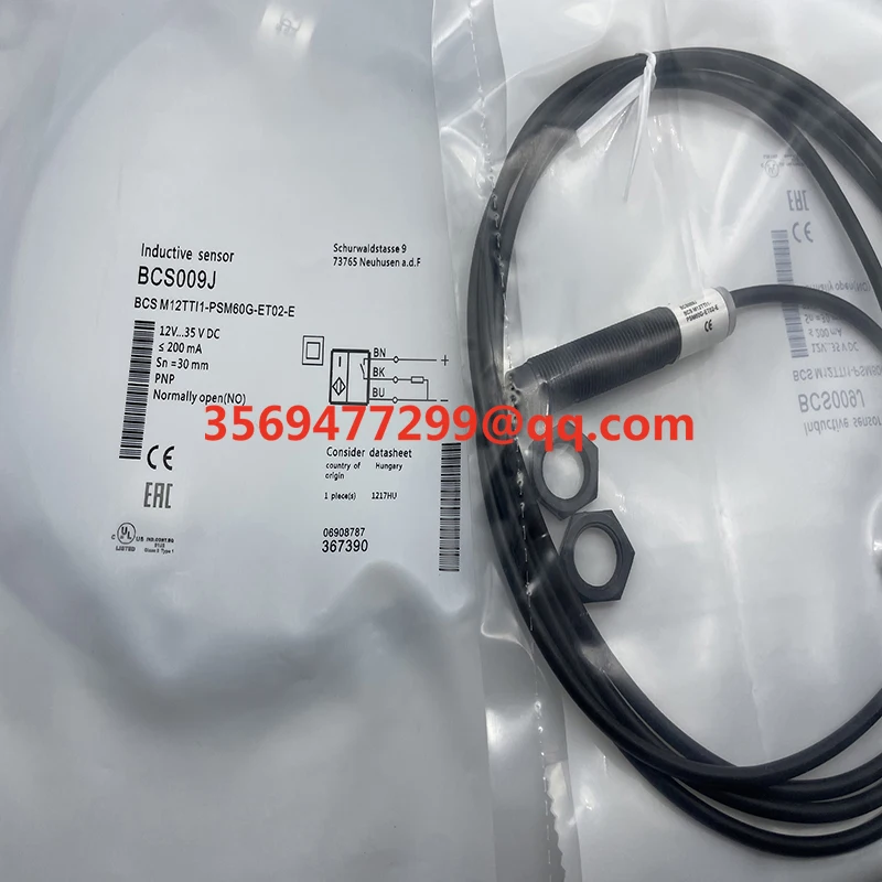 Interruptor do sensor de proximidade, novo, BCS006Z, BCS, M12TTG1-PSM80G-ET02