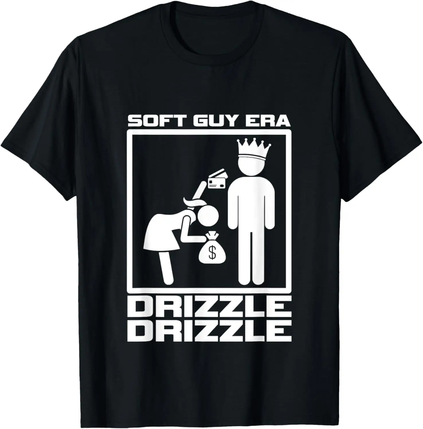 Забавная футболка с пародией Soft Guy Era Drizzle Drizzle Soft Girl Era