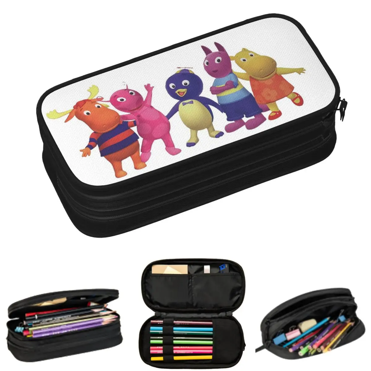 

Пеналы для заднего двора для школьников, школьная коробка для ручек, сумка для карандашей, большая сумка для хранения карандашей, держатель для ручек