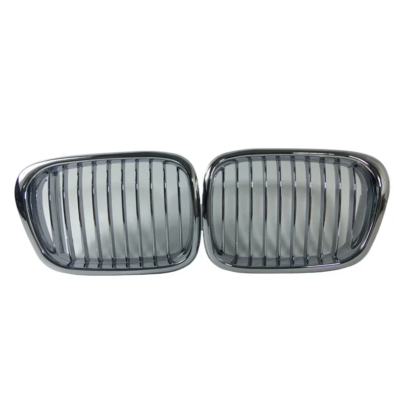 

Хромированный серебристый передний бампер, решетка радиатора для BMW E39 5 серии 520i 523i 525i 528i 530i 540i M5