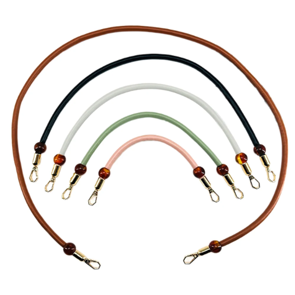 

Сменный ремешок для сумки через плечо из искусственной кожи, ручка для сумки в стиле ретро с бусинами, классический цвет, ремни для сумки через плечо, прочный аксессуар для сумки