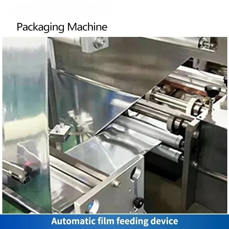 آلة تعبئة وختم شكل غلاف التدفق الأفقي 4 معدات تعبئة تدفق الختم ZS-DCF100