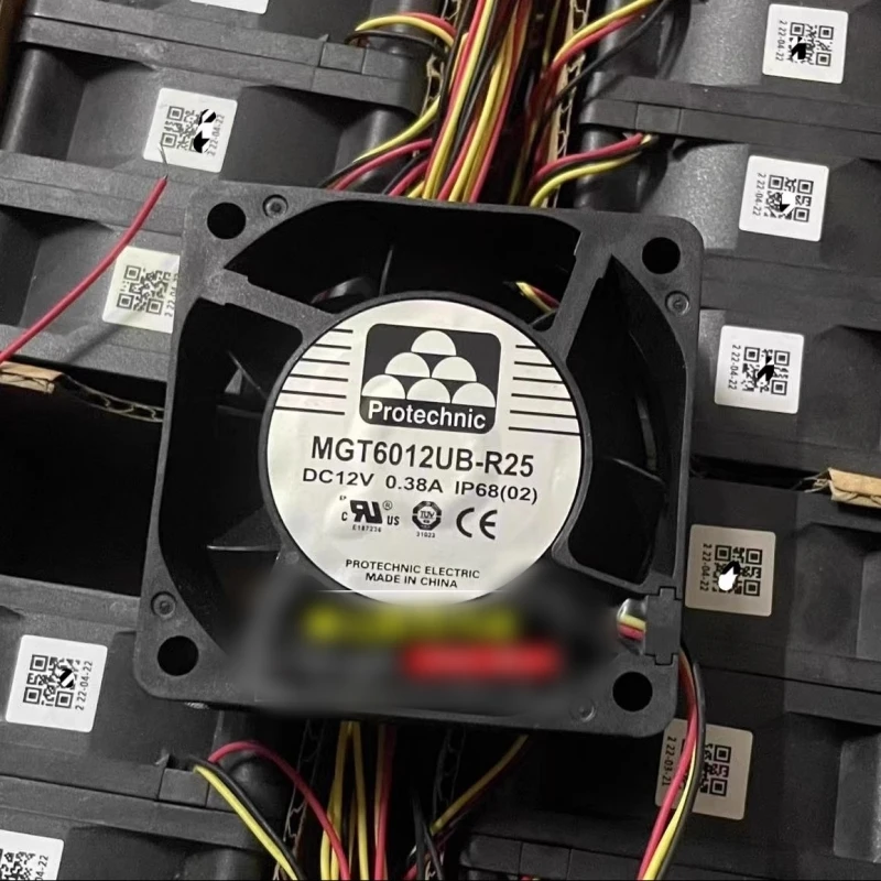 

Бесплатная доставка, новый MGT6012UB-R25-iP68 12 В 0,38 А фотоэлектрический инвертор водонепроницаемый вентилятор