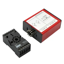 Vehicle Loop Detector 220V Traffic Toll Gate Car Sensor Barrier Bar Anti-Smashing Opener Ground Metal Coil Car Passing Induction